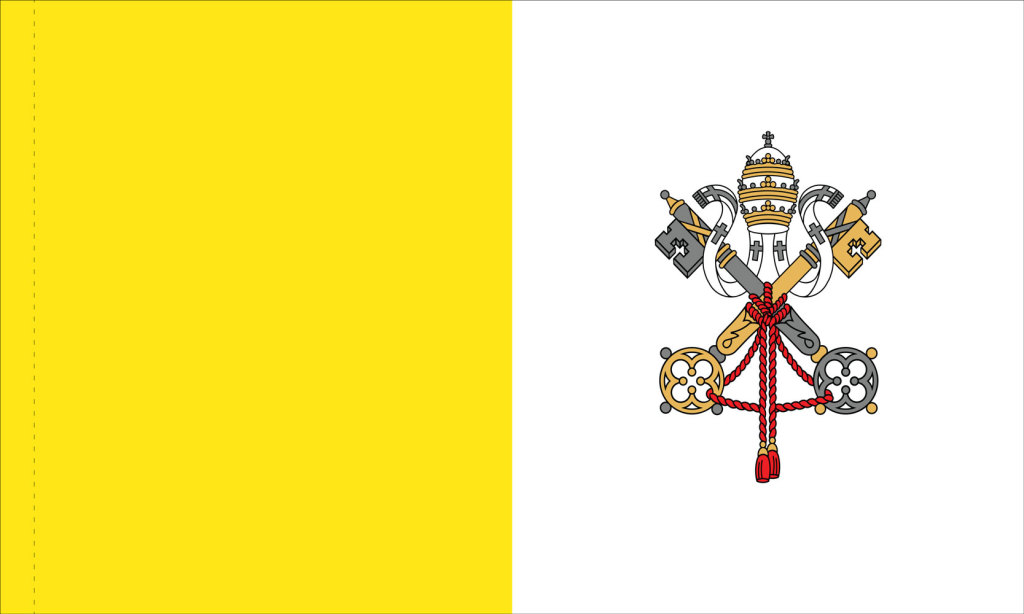 papal-indoor-flag-3×5 | DS Tool Flags and Flagpoles